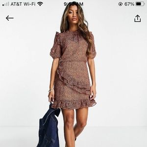 Beautiful animal print mini